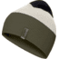 Norrona Striped Mid Weight Beanie, Olive Night/Snowdrop, One Size, 1463-16-3310-ONE SIZE