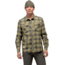 Norrona Svalbard Flannel Shirt - Mens, Olive Drab/Slate Grey, Extra Large, 2404-19-3901-XL
