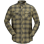 Norrona Svalbard Flannel Shirt - Men's, Olive Drab/Slate Grey, Extra Large, 2404-19 3901 XL