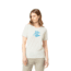 Norrona Svalbard Wool T- Shirt - Womens, Ecru/Heritage Blue, Medium, 7042698430892