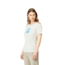 Norrona Svalbard Wool T- Shirt - Womens, Ecru/Heritage Blue, Medium, 7042698430892