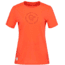 Norrona Svalbard Wool T-Shirt - Womens, Orange Alert, Extra Small, 2438-19 5620 XS