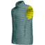Norrona Trollveggen Superlight Down 850 Vest - Mens, North Atlantic/Sulphur Spring, Small, 1620-22 6627 S