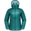 Norrona Trollveggen Superlight Down850 Hood Jacket - Womens, Everglade, Large, 1621-22-3413-L