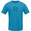Norrona Viking T-Shirt - Mens, Hawaiian Surf, Small, 3417-21 6610 S