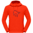 Norrona Warm Two Norrona Hoody - Mens, Arednalin Red, Small, 5250-21 5630 S