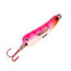 Northland Fishing Tackle Buck-Shot Flutter Spoon, UV Pink Tiger, 1/4 oz, NL-BRFS4-26