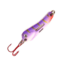 Northland Fishing Tackle Buck-Shot Flutter Spoon, UV Purple Tiger, 1/4 oz, NL-BRFS4-46