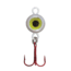 Northland Fishing Tackle Eye Ball Spoon, Glo White, 1/4 oz, NL-EBS4-131