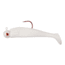 Northland Fishing Tackle Swimbait Rigged Gum-Ball Jig, White, 1/16oz, NL-GBJSR2-1