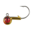 Northland Fishing Tackle Tungsten Short Shank Jig, 2 Card, Gold Shiner, 1/4oz, NL-TEBJS4-12