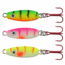 Northland Fishing Tackle UV Forage Minnow Spoon, Ft/Pink T/Elec Perch, 1/8 oz, NL-FMUVS3K-3-99