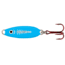 Northland Forage Minnow Spoon, 1/Card, 1/32Oz, #14 Hook Super Glo Exo Blue, FMS1-513