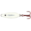 Northland Forage Minnow Spoon, 1/Card, 1/32Oz, #14 Hook Super-Glo Exo White, FMS1-131