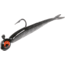 Northland Impulse Rigged Mini Smelt, 1/32oz, 1-1/4in, Crappie Minnow, 2 rigged, 2 Replacement Tails, IBMS1RC-31