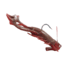 Northland Mimic Minnow Critter Craw, 1/8oz, 2-5/8in, Number 1/0Hk 6/Strip, Red Craw, MMCC3-6-9