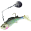 Northland Mimic Minnow Spin 1/4 Oz, 6/Cd Silver Shiner, MMS4-6-11