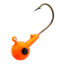 Northland SinkN Jig Head 1/32 oz, Sz 6 Hook, Orange, 8/Bag, SNJ1-8-8