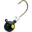 Northland SinkN Jig Head 1/4 oz, 2/0 Hook, Black, 6/Bag, SNJ4-6-3