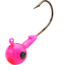 Northland SinkN Jig Head 1/4 oz, 2/0 Hook, Pink, 6/Bag, SNJ4-6-6