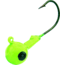Northland SinkN Jig Head 1/8 oz, Sz 1 Hook, Lime Green, 7/Bag, SNJ3-7-15