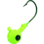 Northland SinkN Jig Head 3/8 oz, 3/0 Hook, Lime Green, 5/Bag, SNJ5-5-15