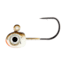 Northland Tungsten Flat Fry Jig - 2/Card - 1/28Oz - #12 Hook - Woodtick, TFFJ12-87