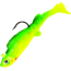 Northland UV Mimic Minnow Swimbait, 2 1/2in, 1/4 oz 2/0 Hook, Watermelon Tiger, Strip Card, MMUV4-6-1315