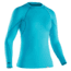 NRS H2Core Rashguard Long-Sleeve Shirt - Women's, Blue Atoll, XL 10021.05.109
