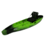 NuCanoe Flint Canoe with Pinnacle Seat, 11ft 3in, Nuclear Green, 1100NG
