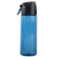 O2 Cool Mist 'N Sip Prism Water Bottle with Pop-Up Top/Carry Loop - 24 oz-Dark Blue