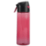 O2 Cool Mist N Sip Prism Water Bottle with Pop-Up Top/Carry Loop - 24 oz-Raspberry