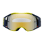 Oakley Airbrake MX Goggles, Starburst Yellow/Blue/Irid, OO7046-42