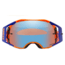 Oakley Airbrake MX Goggles w/Prizm MX Sapphire, Orange/Blue, OO7046-61