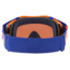Oakley Airbrake MX Goggles w/Prizm MX Sapphire, Orange/Blue, OO7046-61