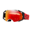 Oakley Airbrake MX Goggles w/Prizm MX Torch, Red/White, OO7046-60
