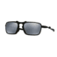 Oakley BADMAN A OO6035 Sunglasses 603501-56 - Dark Carbon Frame, Black Iridium Polarized Lenses