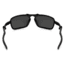 Oakley Badman Sunglasses Dark Carbon Frame, Black Iridium Polarized Lens-OO6020-01