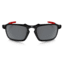 Oakley Badman Sunglasses Dark Carbon Frame, Black Iridium Polarized Lens-OO6020-07