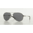 Oakley Caveat Aviator Sunglasses 405402-60 - Polished Chrome Frame, Grey Lenses