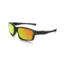 Oakley Chainlink Mens Asian Fit Sunglasses, Matte Black Frame, Fire Iridium Lens OO9252-03