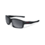Oakley Chainlink Mens Asian Fit Sunglasses, Matte Steel Frame, Black Iridium Lens OO9252-10
