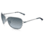 Oakley Conquest Sunglasses Polished Chrome/Blue Moss Frame, Grey Gradient Polarized Lens-OO4101-06