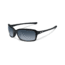 Oakley Dispute Womens Sunglasses, Polished Black Frame, Grey Gradient Polarized Lens OO9233-05