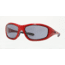 Oakley ENCOUNTER OO9091 Sunglasses 909104-59 - Metallic Red Frame, Grey Lenses