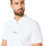 Oakley Engineered Short Sleeve Polo Bomber Collar - Mens, White, Medium, 434221-100-M