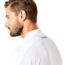 Oakley Engineered Short Sleeve Polo Bomber Collar - Mens, White, Medium, 434221-100-M