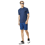 Oakley Ergonomic Evolution Polo Short Sleeve - Mens, Dark Blue Med Htr, Large 434326-6E2-L