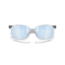 Oakley Exchange Sun Sunglasses, Polished Clear, PRIZM Sapphire Polarized, PRIZM Sapphire Polarized, OO9483-0356