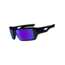 Oakley Eyepatch 2 Polished Black Frame w/ Violet Iridium Lenses Men's Sunglasses OO9136-06